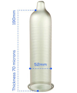 Alternative view of PASANTE - CONDOMS WARMING EFFECT BAG 144 UNITS