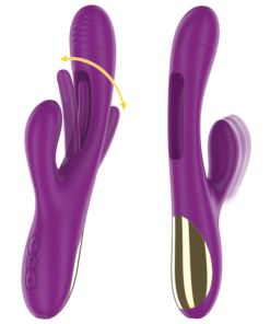 Alternative view of INTENSE - APOLO RECHARGEABLE MULTIFUNCTION VIBRATOR 7 VIBRATIONS WITH SWINGING MOTION PURPLE
