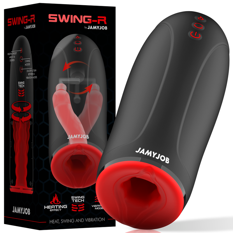 JAMYJOB - SWING-R HEATING EFFECT, SWING TECH AND VIBRATION MASTURBATOR - Image 2