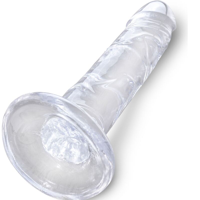 KING COCK - CLEAR REALISTIC PENIS 15.5 CM TRANSPARENT - Image 2