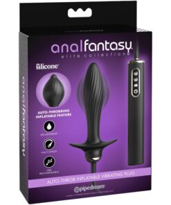 ANAL FANTASY ELITE COLLECTION - INFLATABLE PLUG  AUTO-THROB VIBRATOR