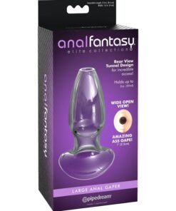 Alternative view of ANAL FANTASY ELITE COLLECTION - ANAL GAPER CRYSTAL DILATOR SIZE M