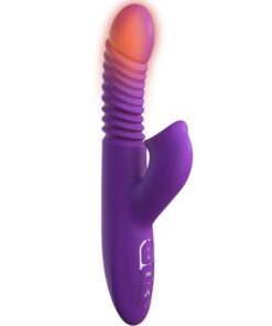 Alternative view of FANTASY FOR HER - CLITORIS STIMULATOR WITH HEAT OSCILLATION AND VIBRATION FUNCTION VIOLET