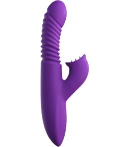 FANTASY FOR HER - CLITORIS STIMULATOR WITH HEAT OSCILLATION AND VIBRATION FUNCTION VIOLET
