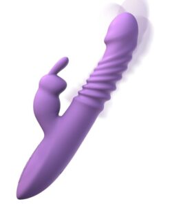 Alternative view of FANTASY FOR HER - RABBIT CLITORIS STIMULATOR WITH HEAT OSCILLATION AND VIBRATION FUNCTION VIOLET