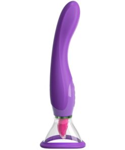 Alternative view of FANTASY FOR HER - CLITORIS SUCKER STIMULATING TONGUE VIOLET