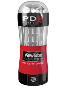 PDX ELITE - STROKER MASTURBATOR VIEWTUBE CONTROL SUCTION CLEAR