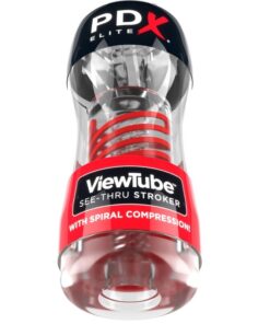 Alternative view of PDX ELITE - STROKER VIEWTUBE 2 SPIRAL COMPRESSION TRANSPARENT