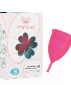 INTIMICHIC - MENSTRUAL CUP MEDICAL GRADE SILICONE - SIZE S