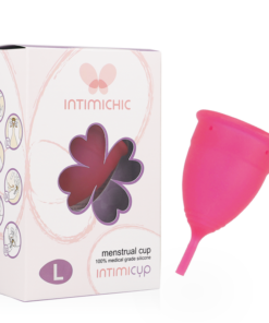INTIMICHIC - MENSTRUAL CUP MEDICAL GRADE SILICONE - SIZE L