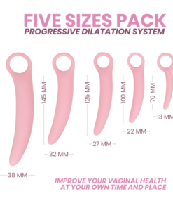 INTIMICHIC - SILICONE DILATOR 5 PIECES SET