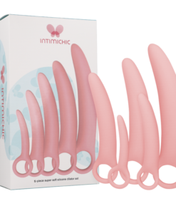 Alternative view of INTIMICHIC - SILICONE DILATOR 5 PIECES SET