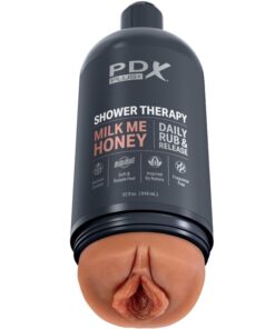 PDX PLUS - STROKER MASTURBATOR DISCRETE BOTTLE DESIGN MILK ME HONEY CANDY SHAMPOO