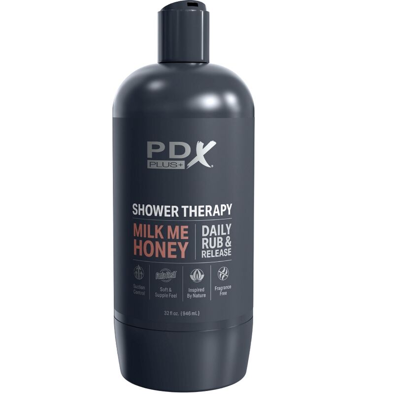PDX PLUS - STROKER MASTURBATOR DISCRETE BOTTLE DESIGN MILK ME HONEY CANDY SHAMPOO - Image 4