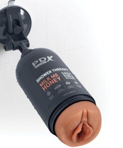 Alternative view of PDX PLUS - STROKER MASTURBATOR DISCRETE BOTTLE DESIGN MILK ME HONEY CANDY SHAMPOO