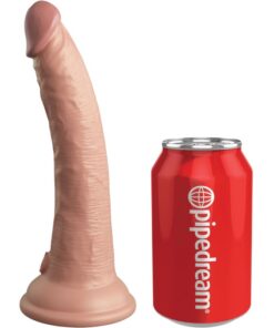 KING COCK - ELITE REALISTIC SILICONE DILDO 17.8 CM
