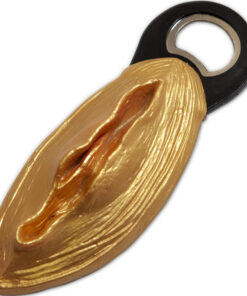 DIABLO PICANTE - BLACK GOLDEN VAGINA SHAPED OPENER