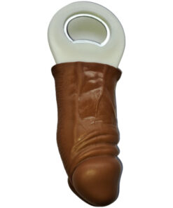 DIABLO PICANTE - BROWN RUBBER PENIS SHAPED OPENER
