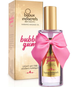 Alternative view of BIJOUX - INDISCRETS LIGHT MY FIRE MASSAGE OIL HEAT EFFECT GUM FLAVOR