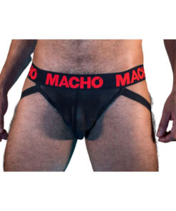 MACHO - MX26X2 JOCK BLACK/RED