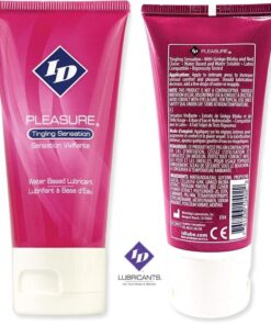 ID PLEASURE - WATER BASED LUBRICANT TINGING SENSATION TRAVEL TUBE 60 ML