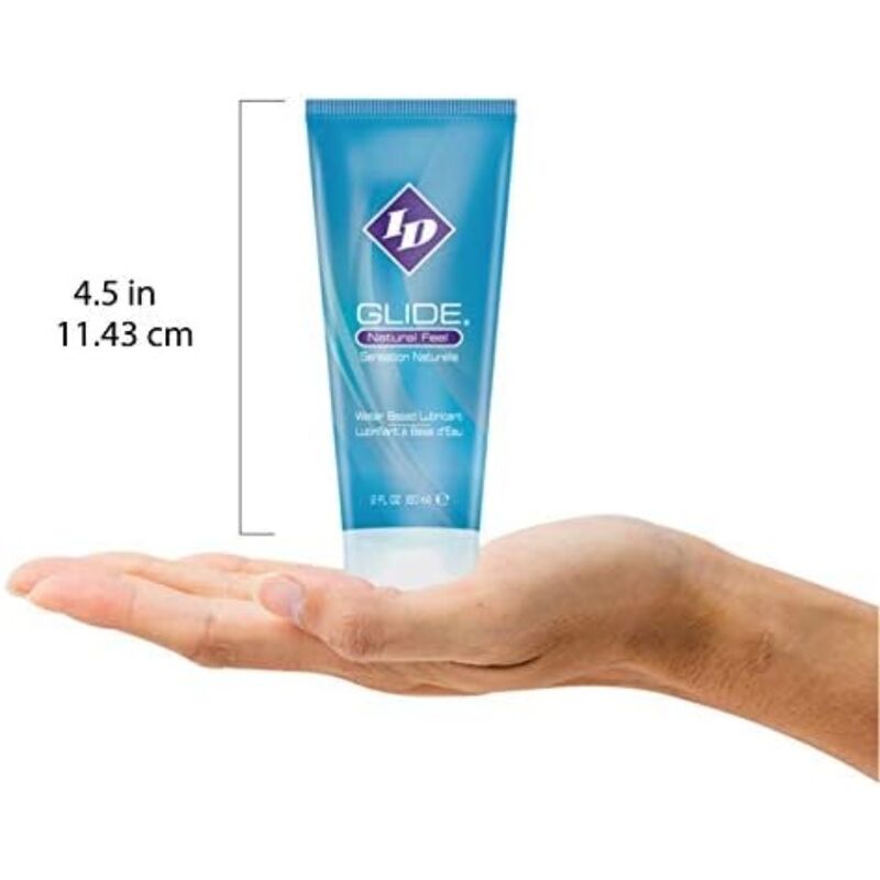 ID GLIDE - WATER BASED LUBRICANT ULTRA LONG LASTING TRAVEL TUBE 60 ML - Image 2