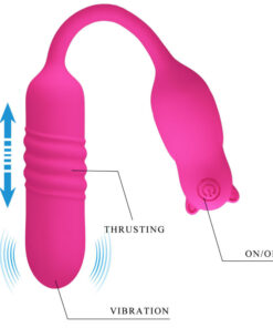 PRETTY LOVE - NOBIKUMA PINK SILICONE VIBRATING BULLET