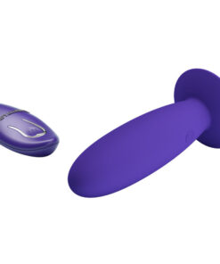 Alternative view of PRETTY LOVE - YOUTH PLUG ANAL VIBRATOR REMOTE CONTROL VIOLET