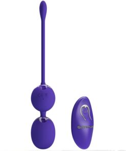 Alternative view of PRETTY LOVE - WILLIE YOUTH REMOTE CONTROL BALLS  VIOLET VIBRATION