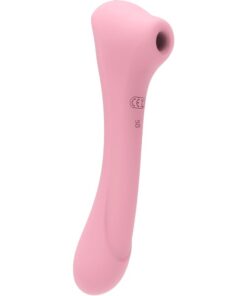 FEMINTIMATE - DAISY MASSAGER SUCTION AND VIBRATOR PINK