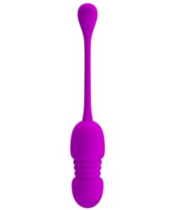 Alternative view of PRETTY LOVE - CALLIE PURPLE RECHARGEABLE VIBRATING EGG