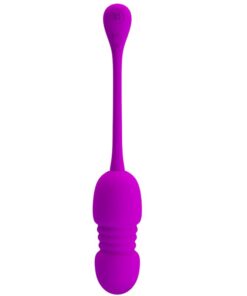PRETTY LOVE - CALLIE PURPLE RECHARGEABLE VIBRATING EGG