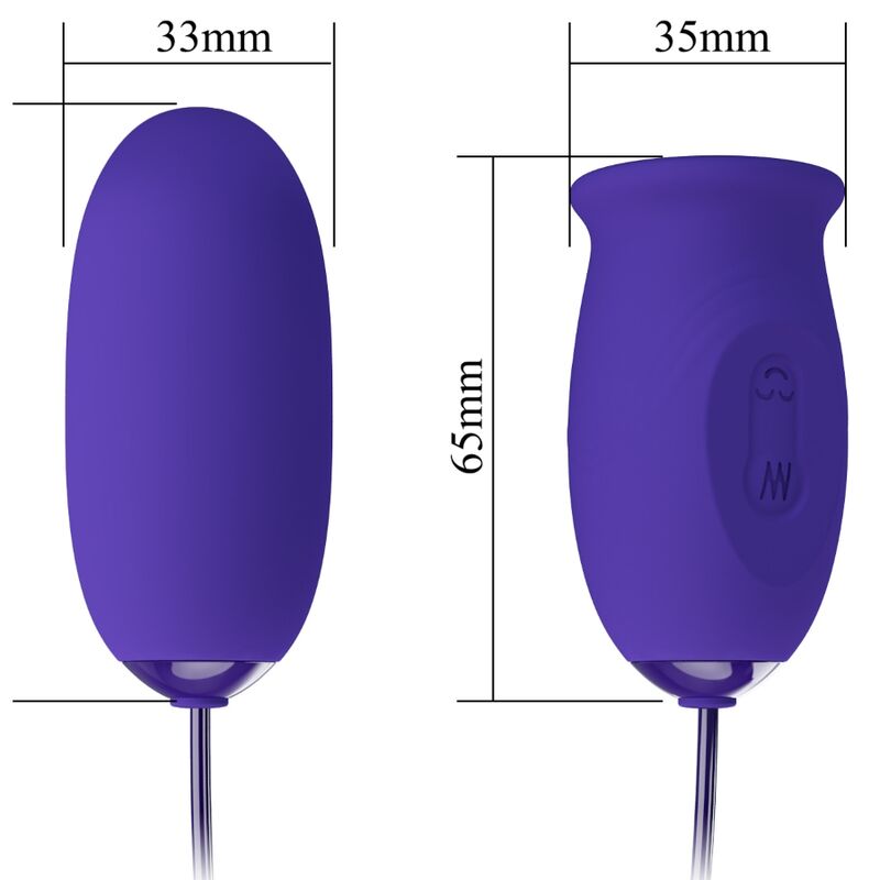 PRETTY LOVE - DAISY YOUTH VIOLET RECHARGEABLE VIBRATOR STIMULATOR - Image 4