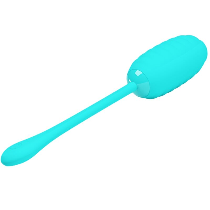 PRETTY LOVE - KIRK RECHARGEABLE VIBRATING EGG LIGHT GREEN - Image 4