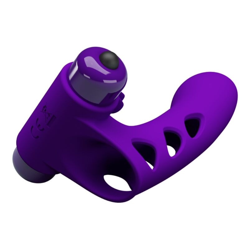 PRETTY LOVE - ORLANDO PURPLE VIBRATOR FINGER COVER - Image 4