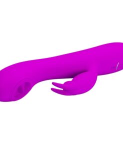 Alternative view of PRETTY LOVE - RACHEL RECHARGEABLE VIBRATOR WITH PURPLE SUCKER