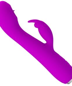 PRETTY LOVE - RACHEL RECHARGEABLE VIBRATOR WITH PURPLE SUCKER