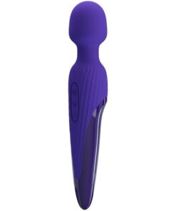 PRETTY LOVE - ANTONY YOUTH WAND VIBRATOR VIOLET HEAT EFFECT