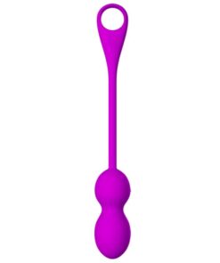 Alternative view of PRETTY LOVE - ELVIRA RECHARGEABLE VIBRATING BALLS PURPLE