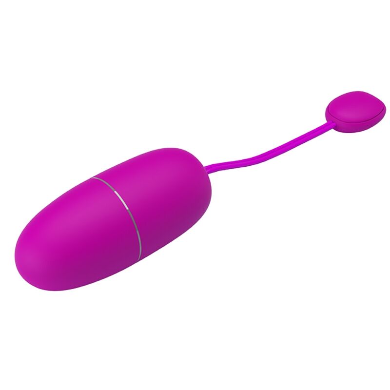 PRETTY LOVE - NYMPH VIBRATING EGG APP CONTROLLED PURPLE - Image 4