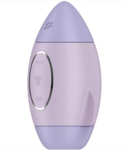 Alternative view of SATISFYER - MISSION CONTROL BLUE SMALL DOUBLE IMPULSE VIBRATOR