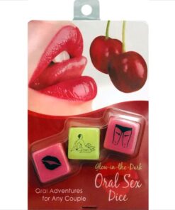 KHEPER GAMES - ORAL SEX DICE GAME WITH GLOW IN THE DARK