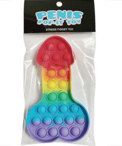 KHEPER GAMES - MULTICOLOR POP-IT PENIS ANTI-STRESS TOY