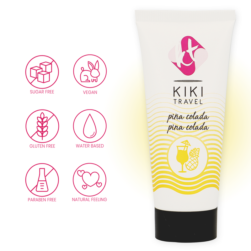 KIKÍ TRAVEL - PINA COLADA LUBRICANT 50 ML - Image 4