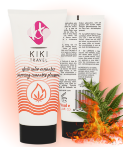 Alternative view of KIKÍ TRAVEL - CANNABIS HOT EFFECT LUBRICANT 50 ML
