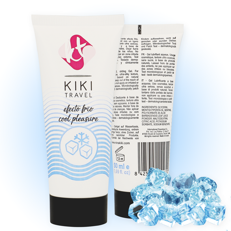 KIKÍ TRAVEL - COOLING EFFECT LUBRICANT 50 ML - Image 2