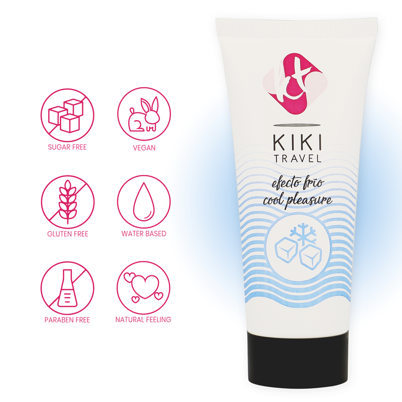 KIKÍ TRAVEL - COOLING EFFECT LUBRICANT 50 ML - Image 4
