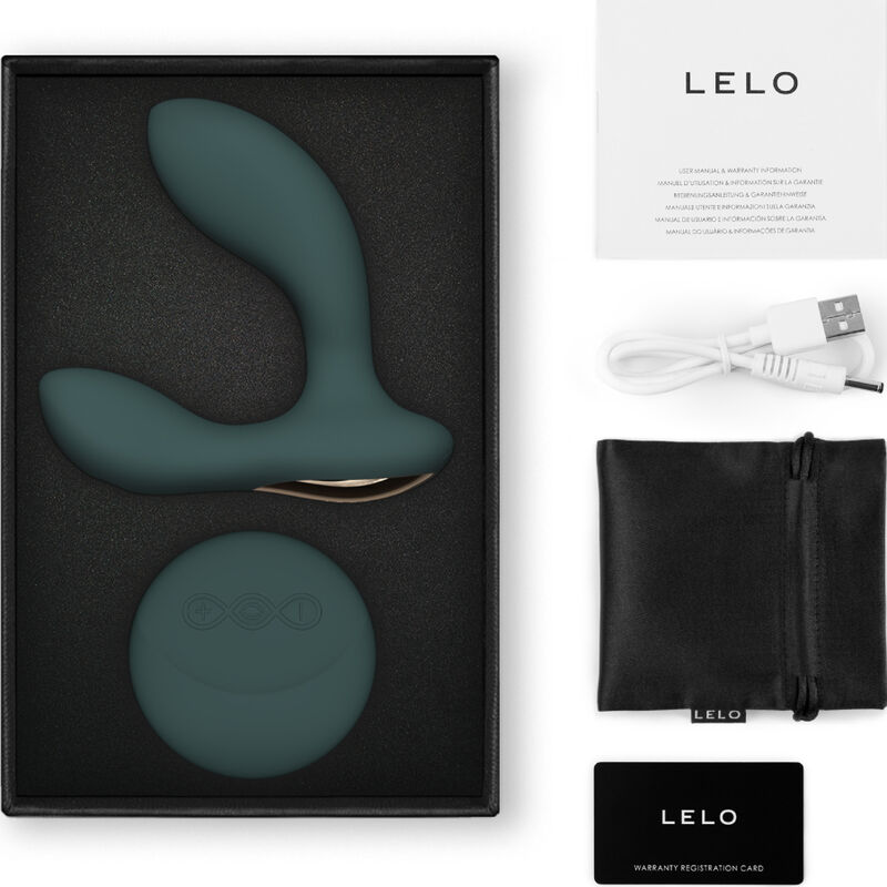 LELO - HUGO 2 REMOTE CONTROL PROSTATE MASSAGER GREEN - Image 2