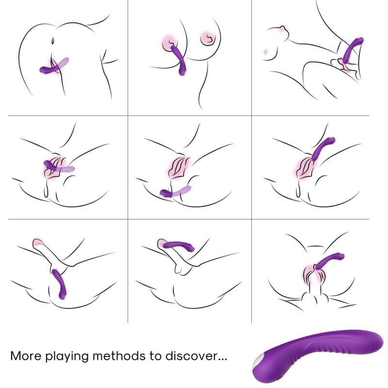 ARMONY - LEGEND VIBRATOR SILICONE PURPLE - Image 2
