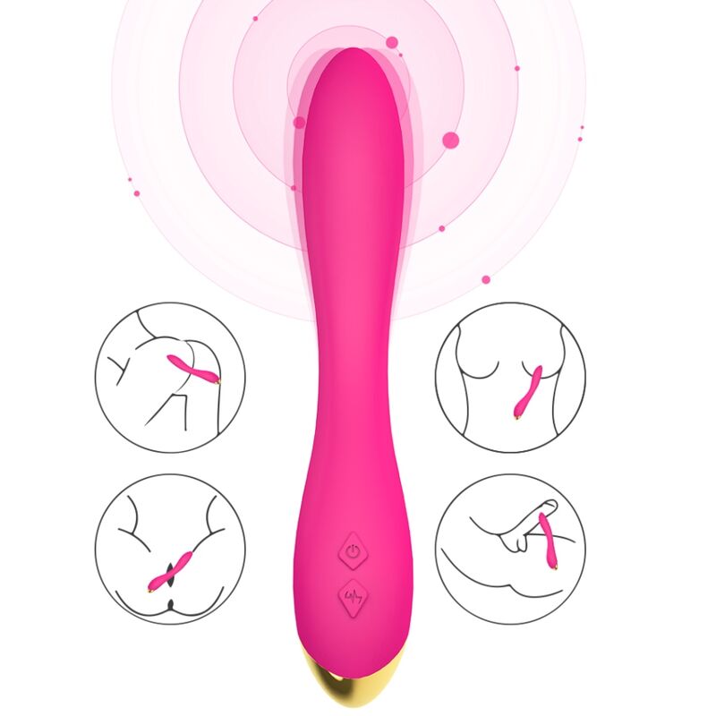 ARMONY - FLAMINGO VIBRATOR MULTIPOSITION FUCHSIA - Image 3
